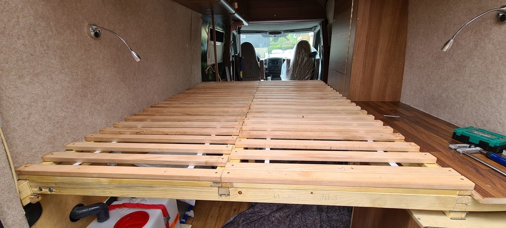 Camper-Van Ausbau (Teil 7) - Holzbau (3/4)